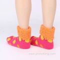 Non-skid Thermal House Fuzzy Slipper Socks Women